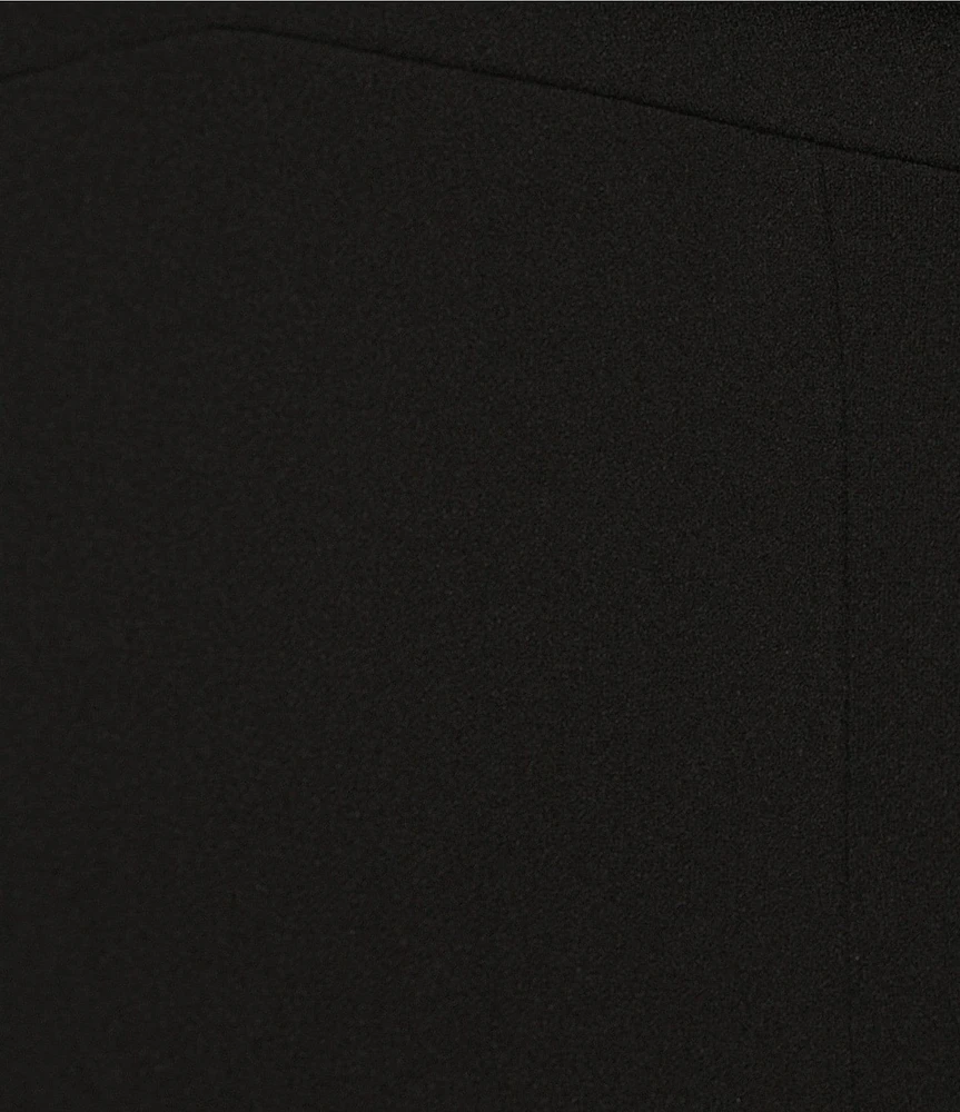 City Vibe Sleeveless Square Neck Open Back Bow Hem Dress