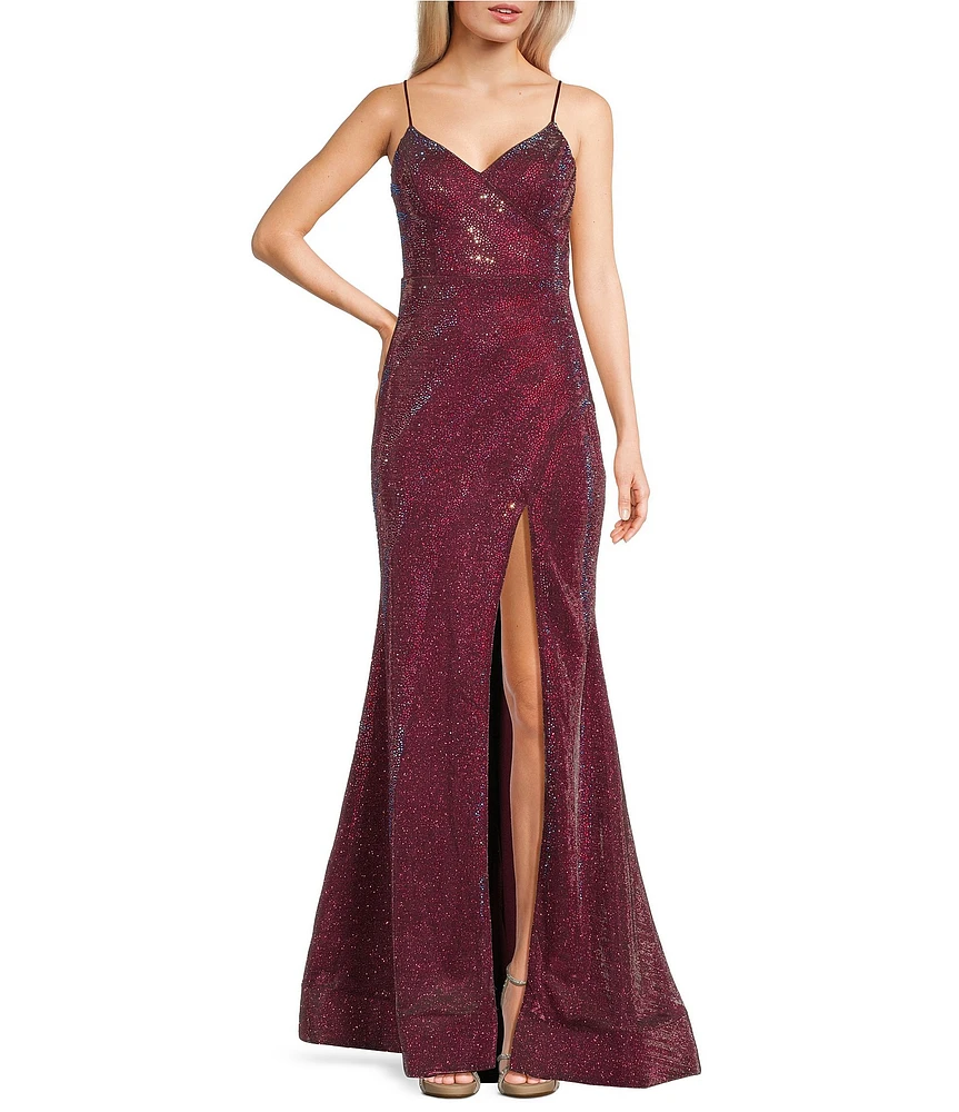 City Vibe Spaghetti Strap Surplus Slim Fit Dress