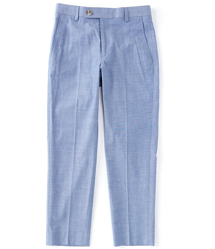 Class Club Big Boys Chambray Dress Pants