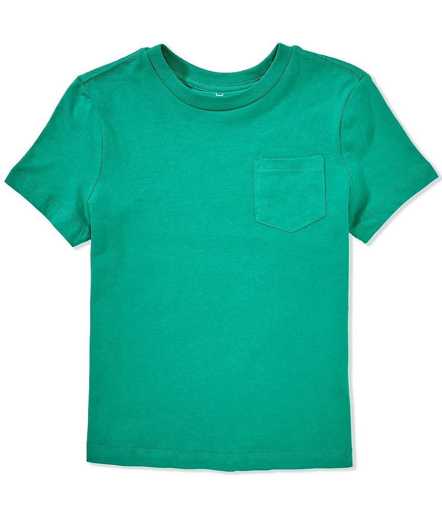 Class Club Big Boys Short Sleeve Pocket Crew T-Shirt