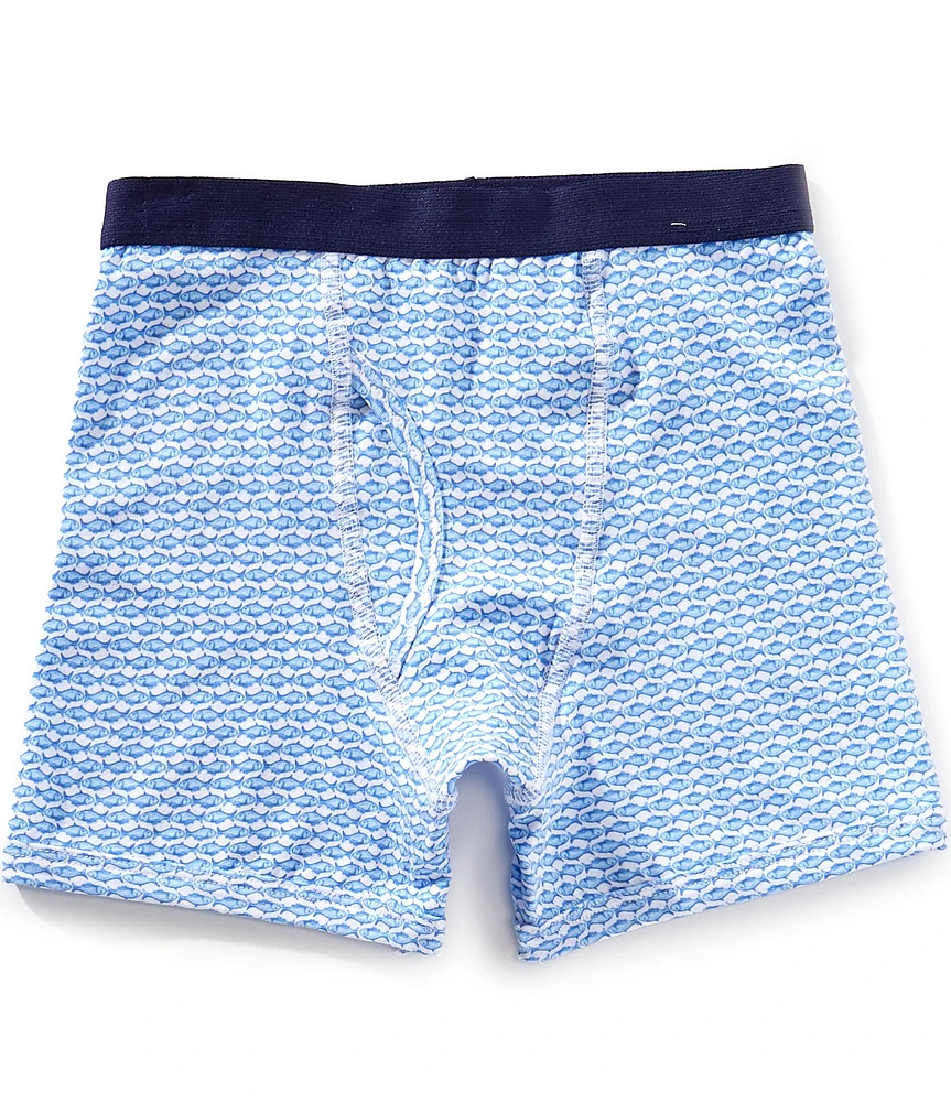 Class Club Boys Fish Print Boxer Briefs