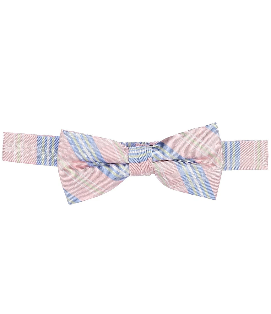 Class Club Boys Plaid Velcro Bow Tie