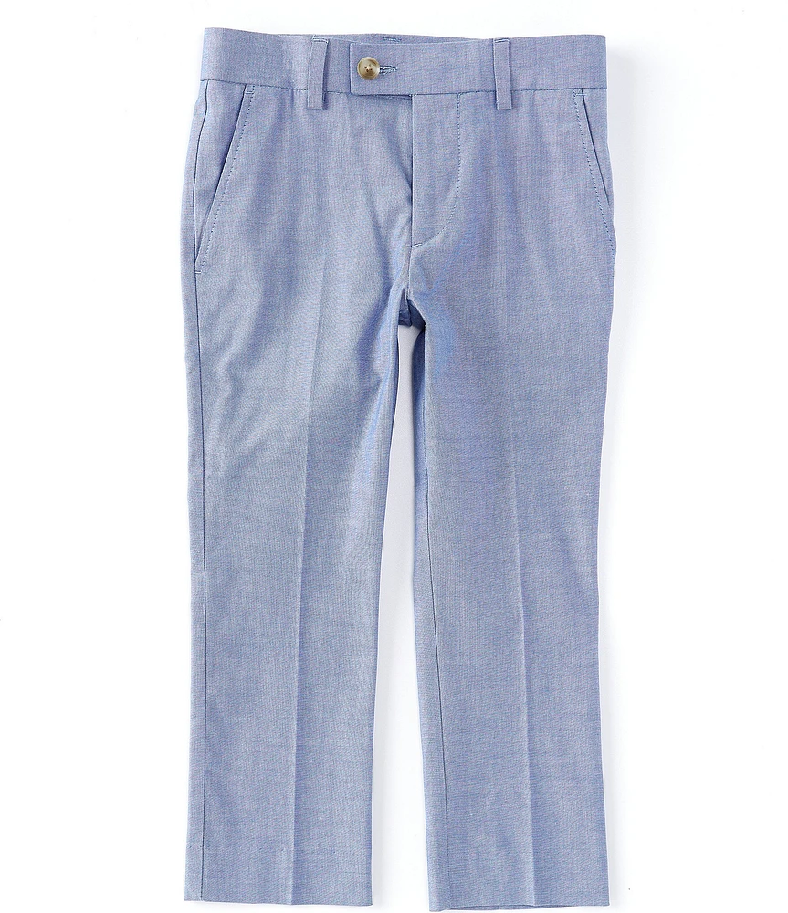Class Club Little Boys Chambray Dress Pants
