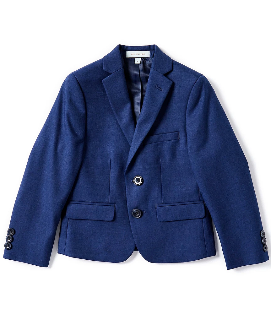 Class Club Little Boys Long Sleeve Sharkskin Jacket