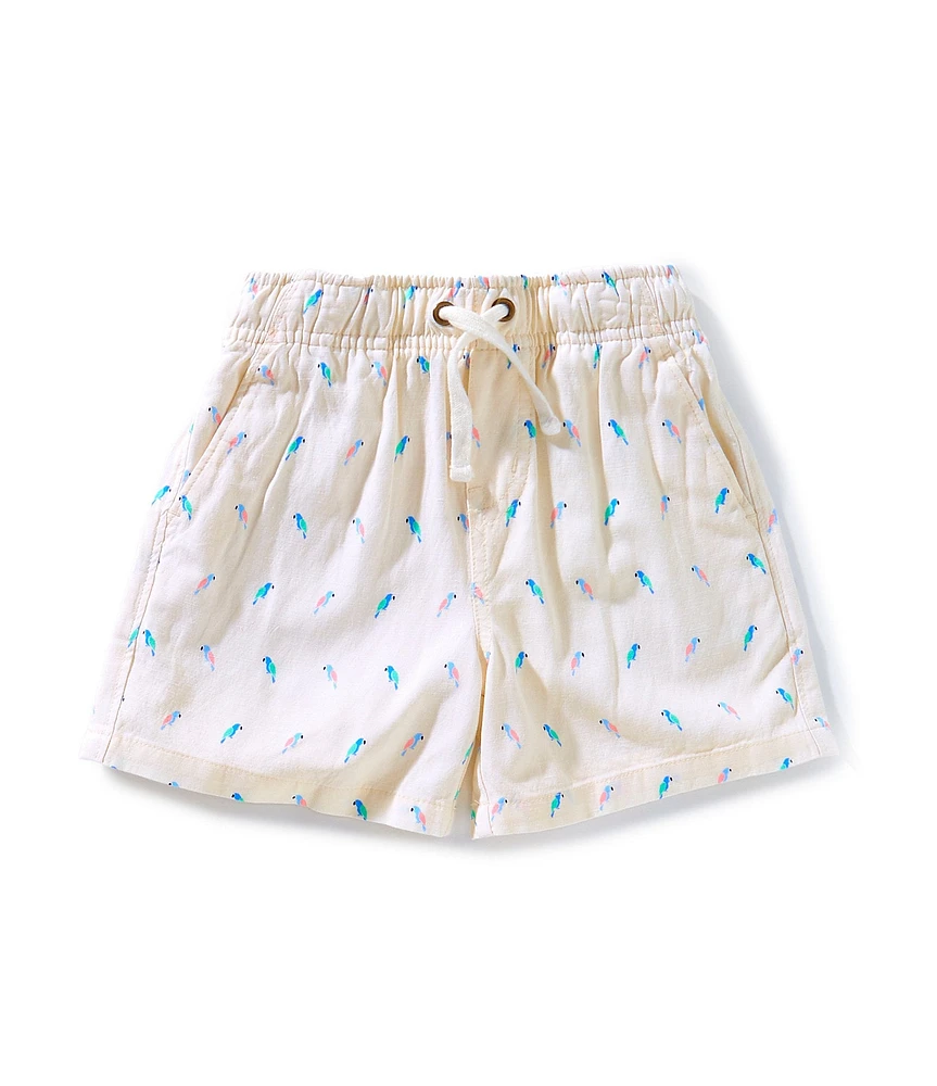 Class Club Little Boys Parrot Pull On Shorts