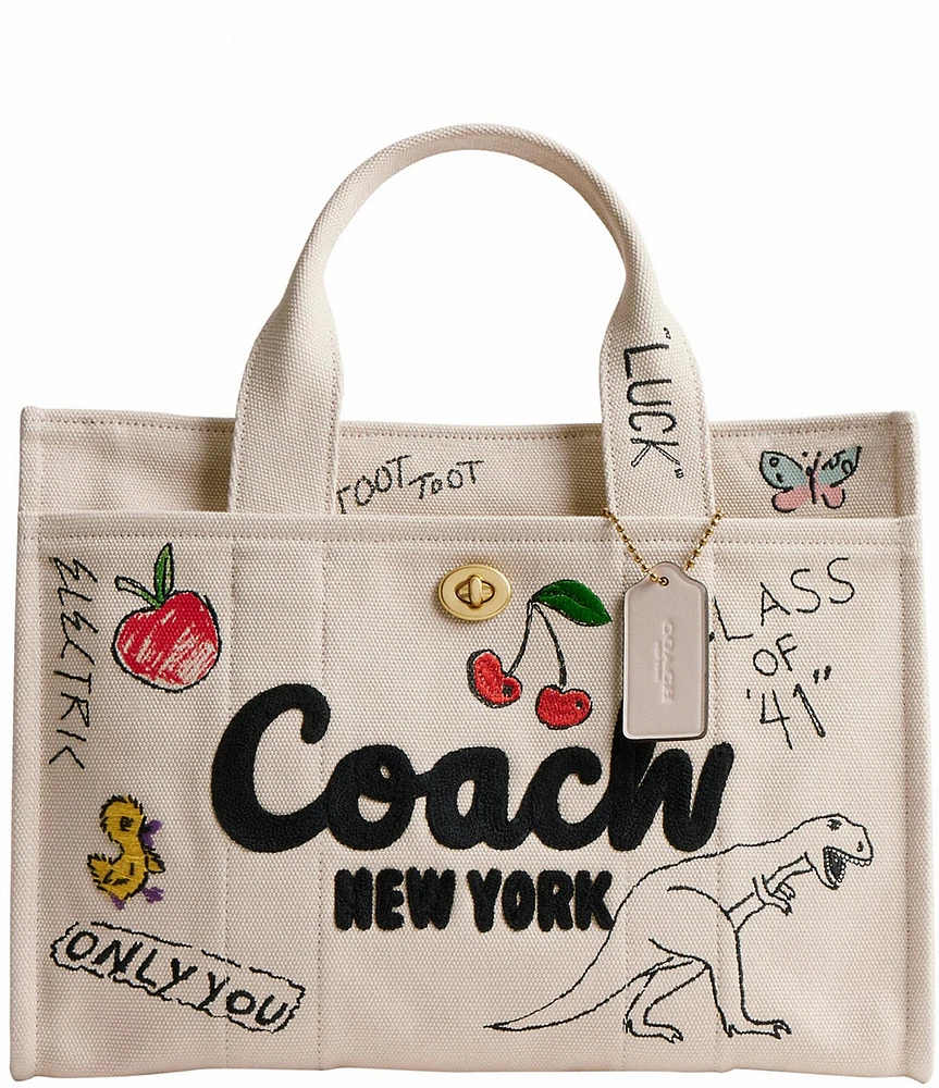 COACH Sketch Print Cargo Tote Bag