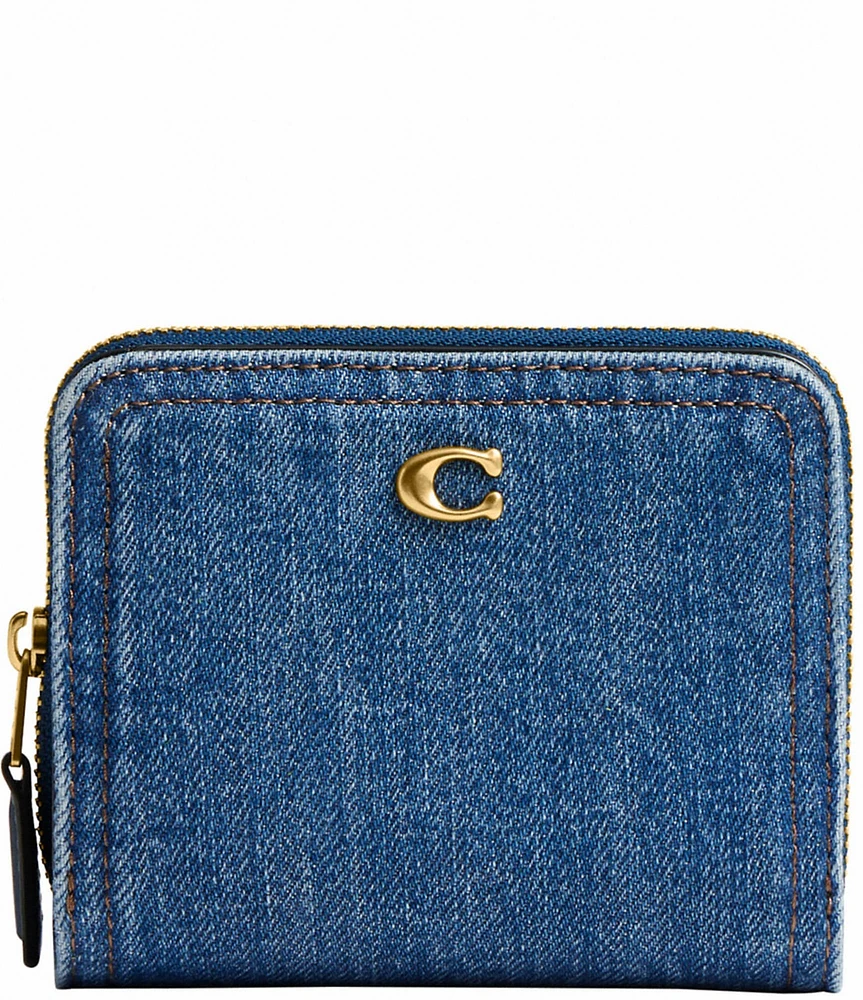 COACH Denim Billfold Wallet