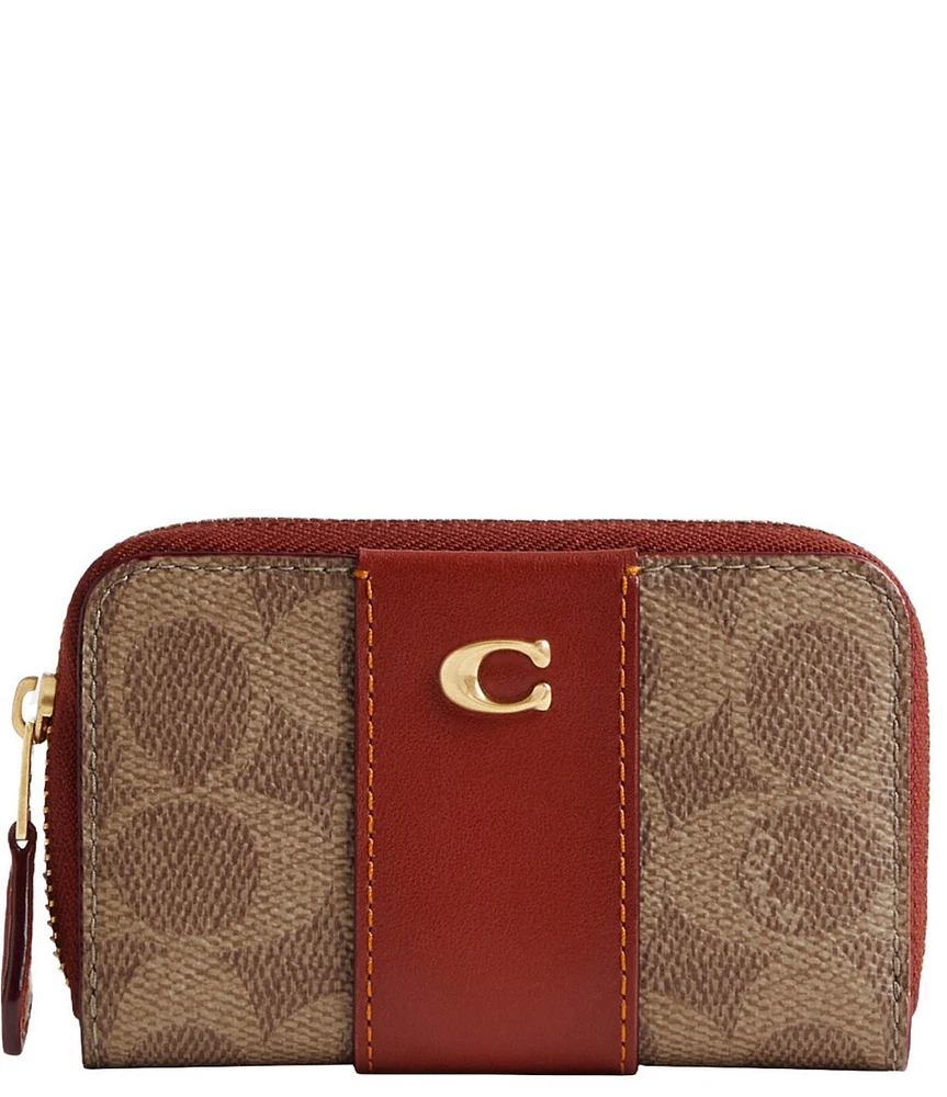 COACH Essential Small Zip Around Card Case