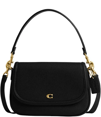 COACH Legacy Small Pebbled Leather Shoulder Bag
