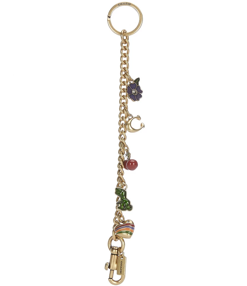 COACH Motif Icons Chain Bag Charm