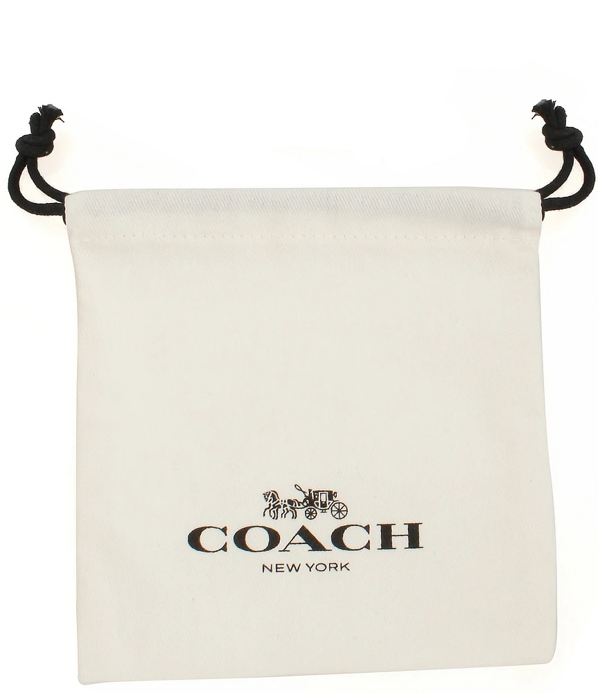 COACH Signature Openwork Band Ring Set