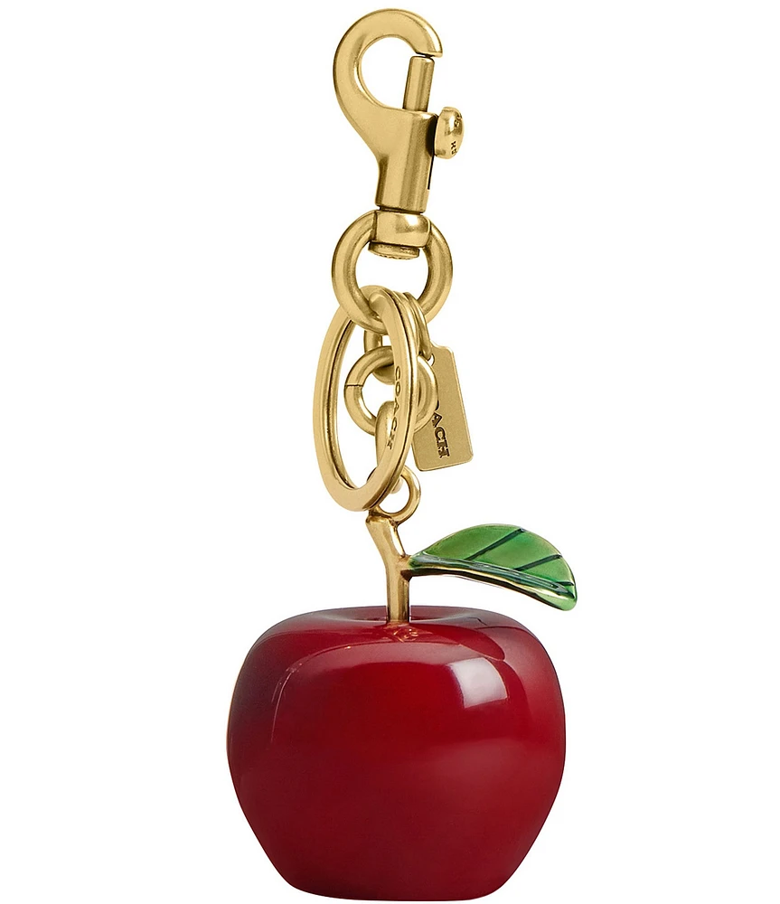 COACH Small Apple Bag Charm