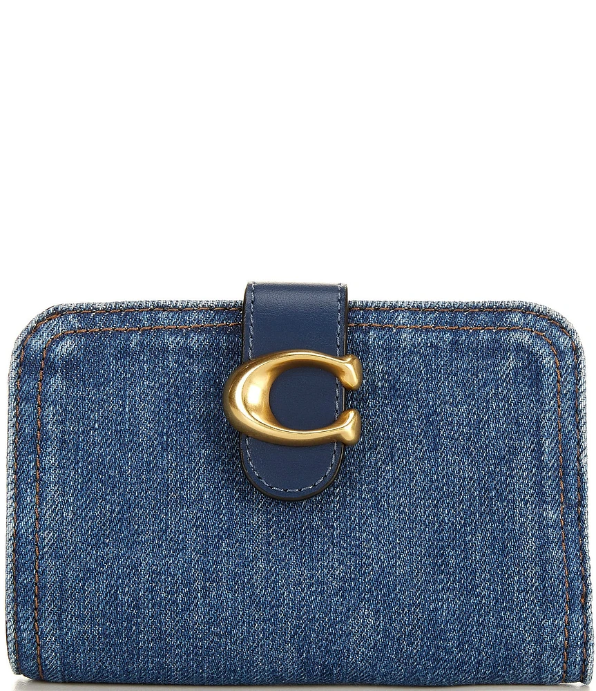 COACH Tabby Denim Wallet