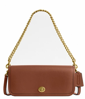 COACH The Coach Originals Dinky 1974 Gold Chain Strap Shoulder Bag