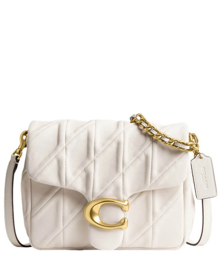 COACH Times Square Tabby Quilted Leather Shoulder Bag