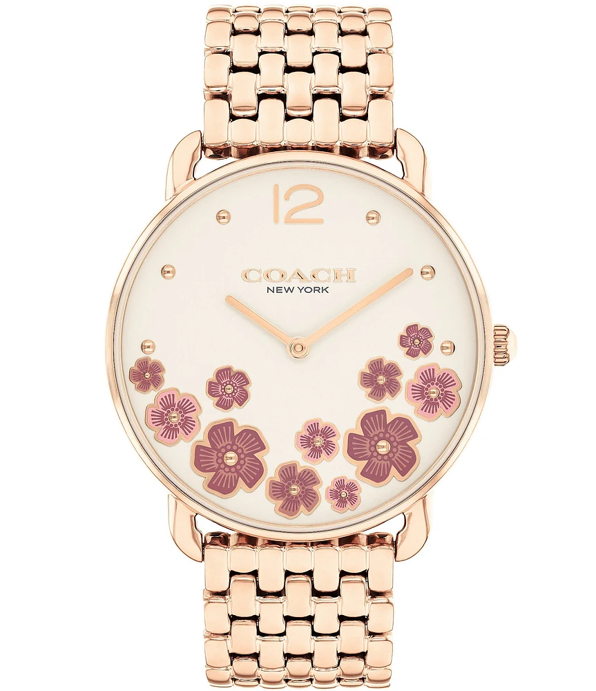 COACH Women's Elliot Quartz Analog Bracelet Watch