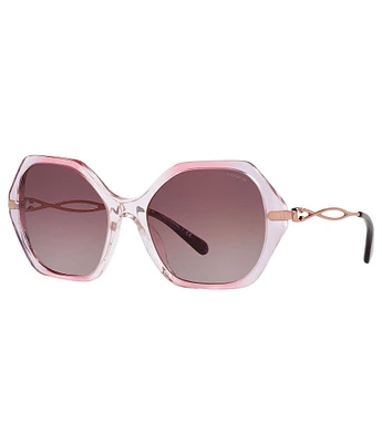 COACH Women's Hc8315 57mm Sunglasses