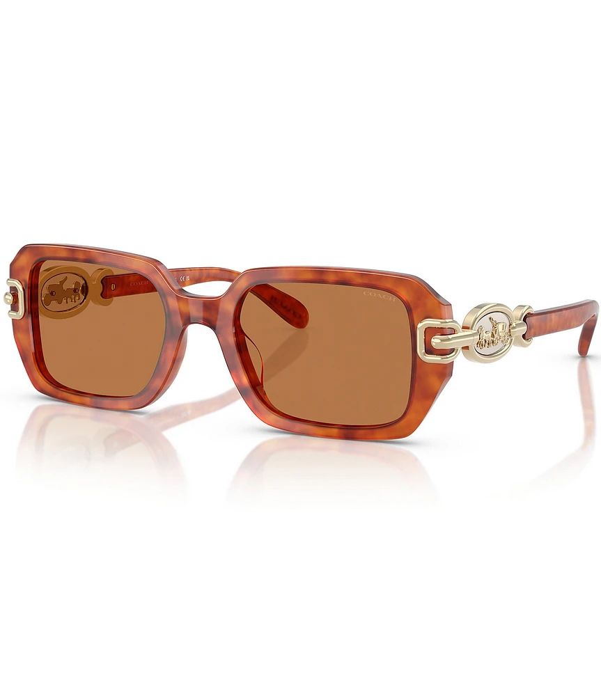 COACH Women's HC8425U 52mm Rectangle Sunglasses