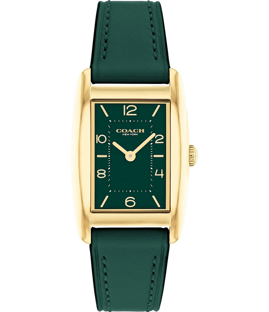 COACH Women's Reese Quartz Analog Leather Strap Watch