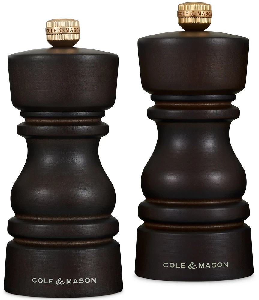 Cole & Mason London Salt & Pepper Mills, 5#double;