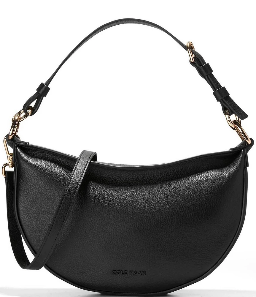 Cole Haan Elizabeth Leather Saddle Crossbody Shoulder Bag