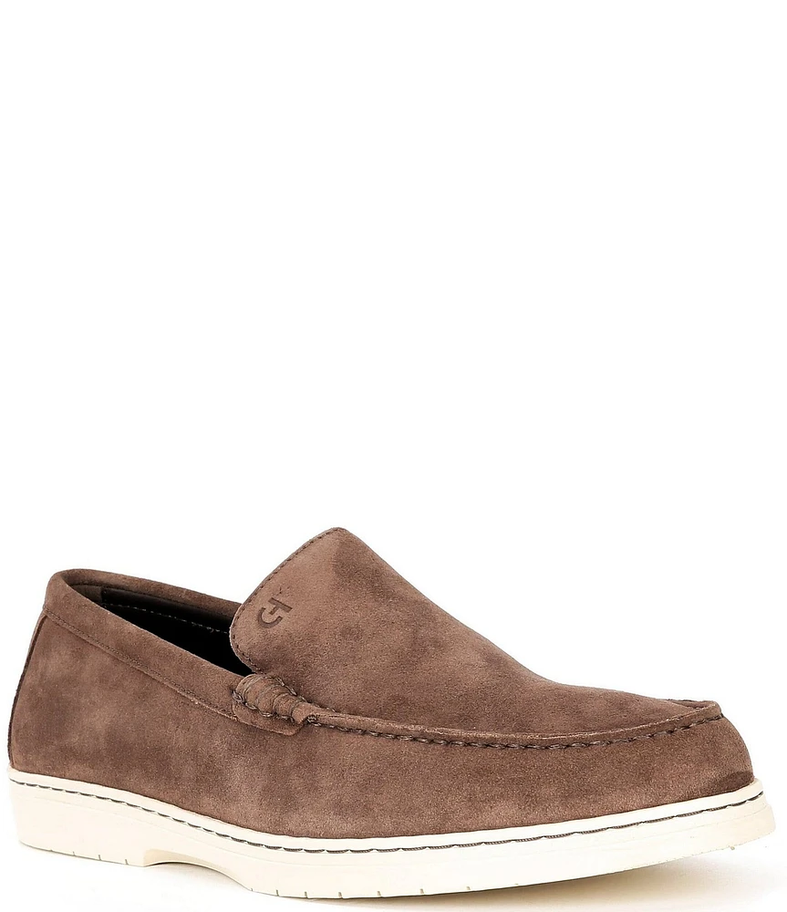 Cole Haan Men's Greenwich Grand Venetian Suede Loafers