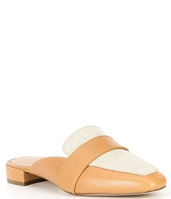 Cole Haan Pasha Leather Keeper Strap Mule Loafers