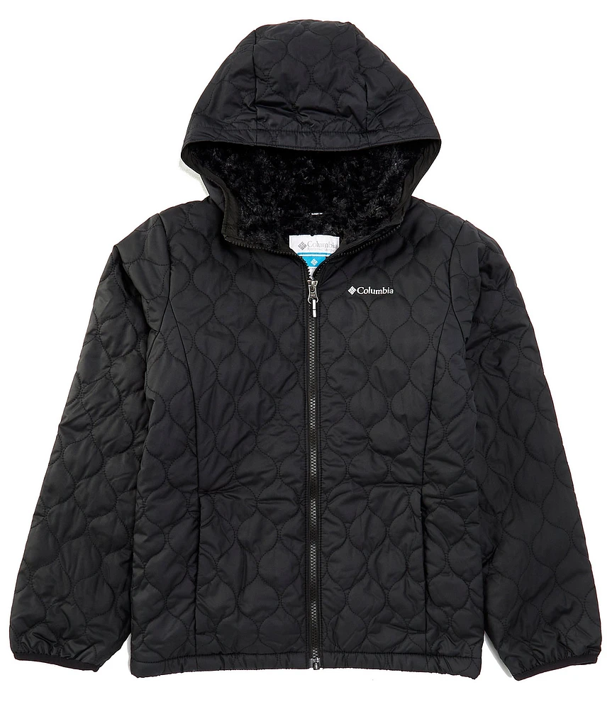 Columbia Big Girls Bella Plush II Fleece-Lined Hooded Jacket
