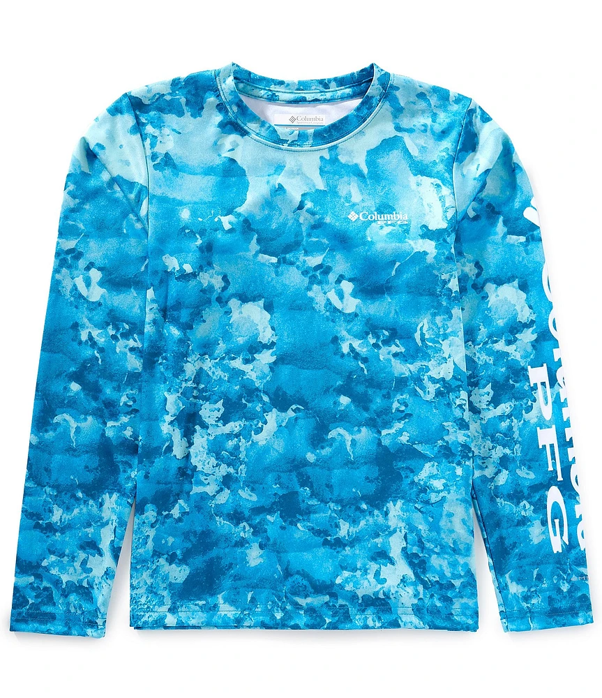 Columbia Little/Big Boys Long Sleeve Printed Super Terminal Tackle Shirt