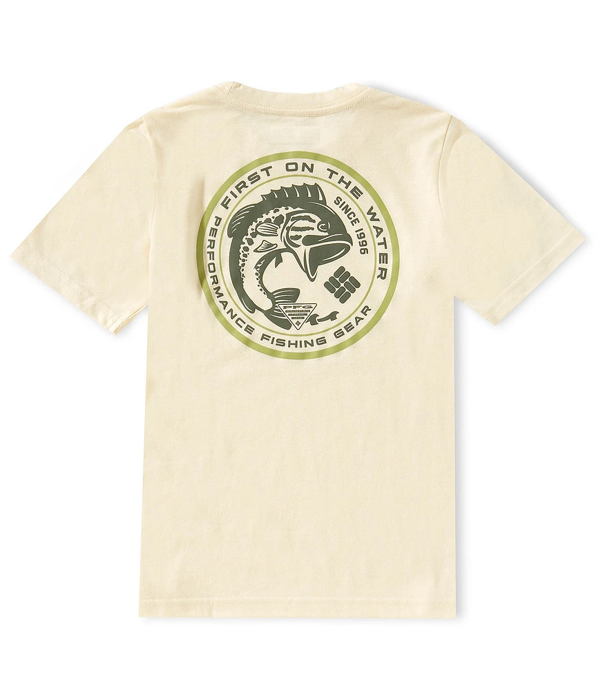 Columbia Little/Big Boys Short-Sleeve PFG Graphic T-Shirt