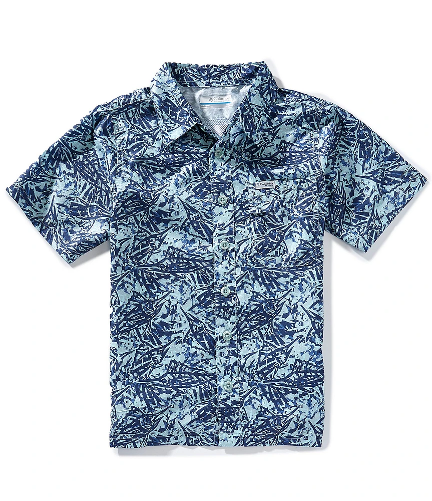 Columbia Little/Big Boys Super Slack Tide™ Short Sleeve Camp Shirt