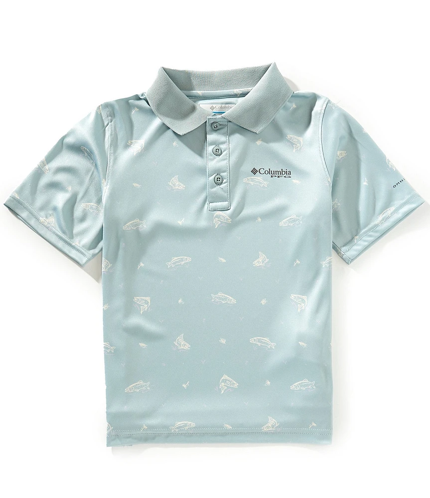 Columbia Little/Big Boys Super Slack Tide™ Short Sleeve Polo Shirt