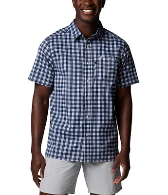 Columbia PFG Super Slack Tide Short-Sleeve Printed Woven Camp Shirt