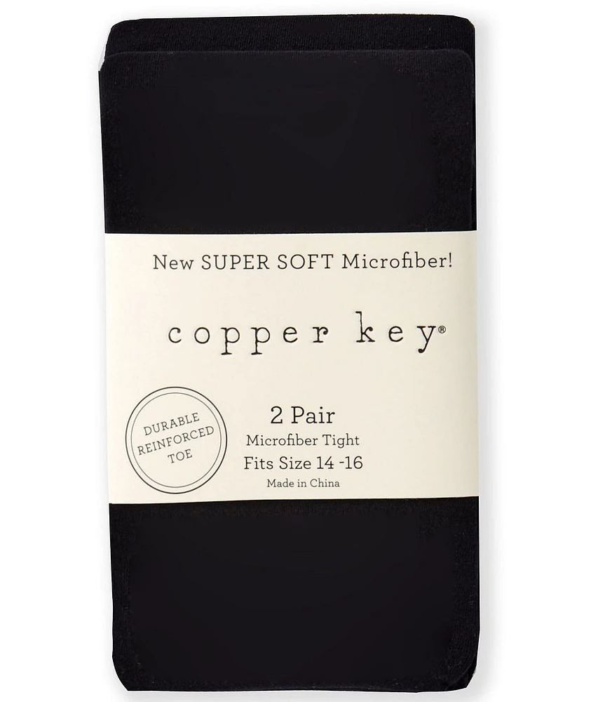 Copper Key Little/Big Girls 2-14 Microfiber Tights