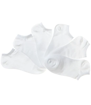 Copper Key Little/Big Girls 6-Pack No Show Socks