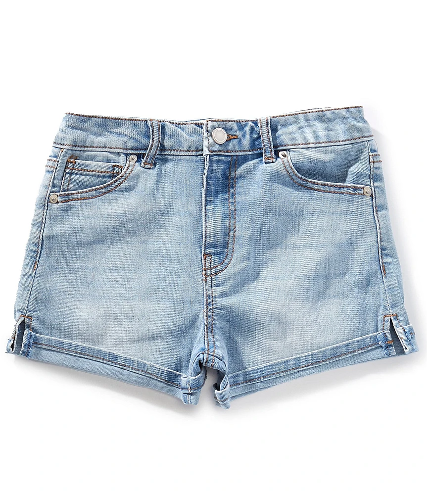 Copper Key Big Girls Cuffed Denim Shorts