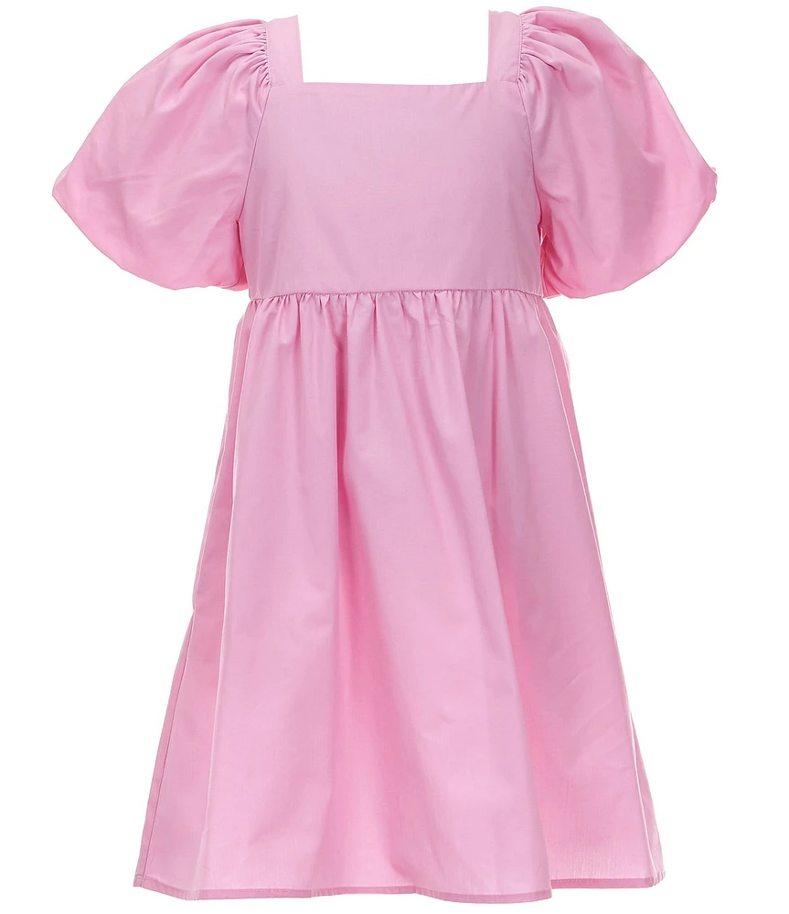 Copper Key Big Girls Margo Puff Sleeve Dress