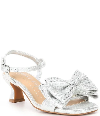 Copper Key Girls' Beatrice Bow Dress Heels (Toddler)