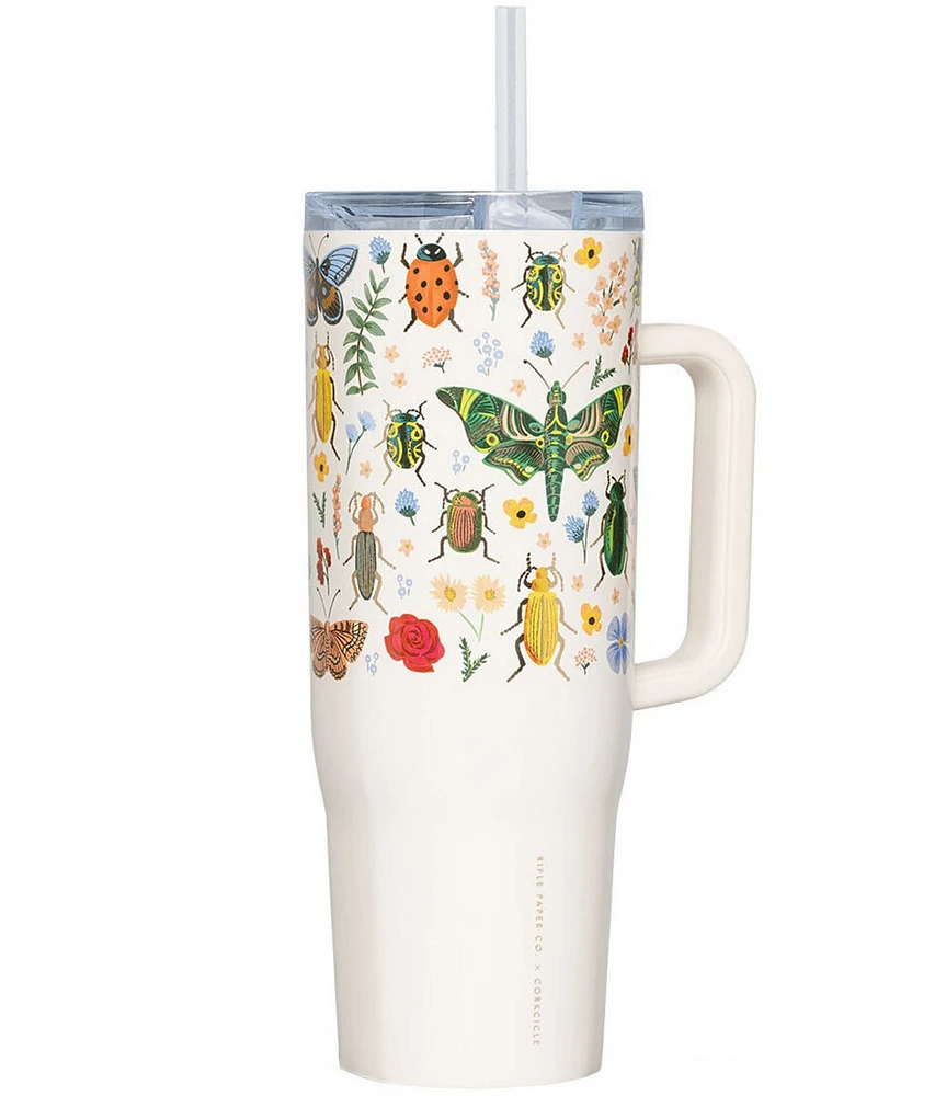 Corkcicle x Rifle Paper Co. Curio Stainless Steel Triple-Insulated Cruiser, 40oz