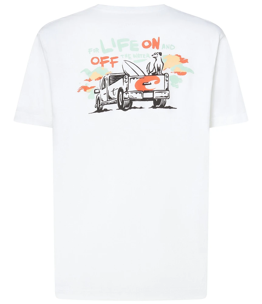 Costa Beach Life Graphic Short Sleeve T-Shirt