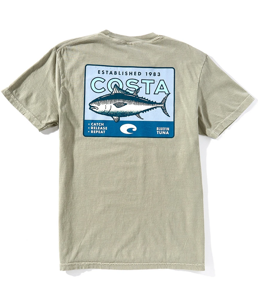 Costa Cannery Row Tuna Short Sleeve T-Shirt