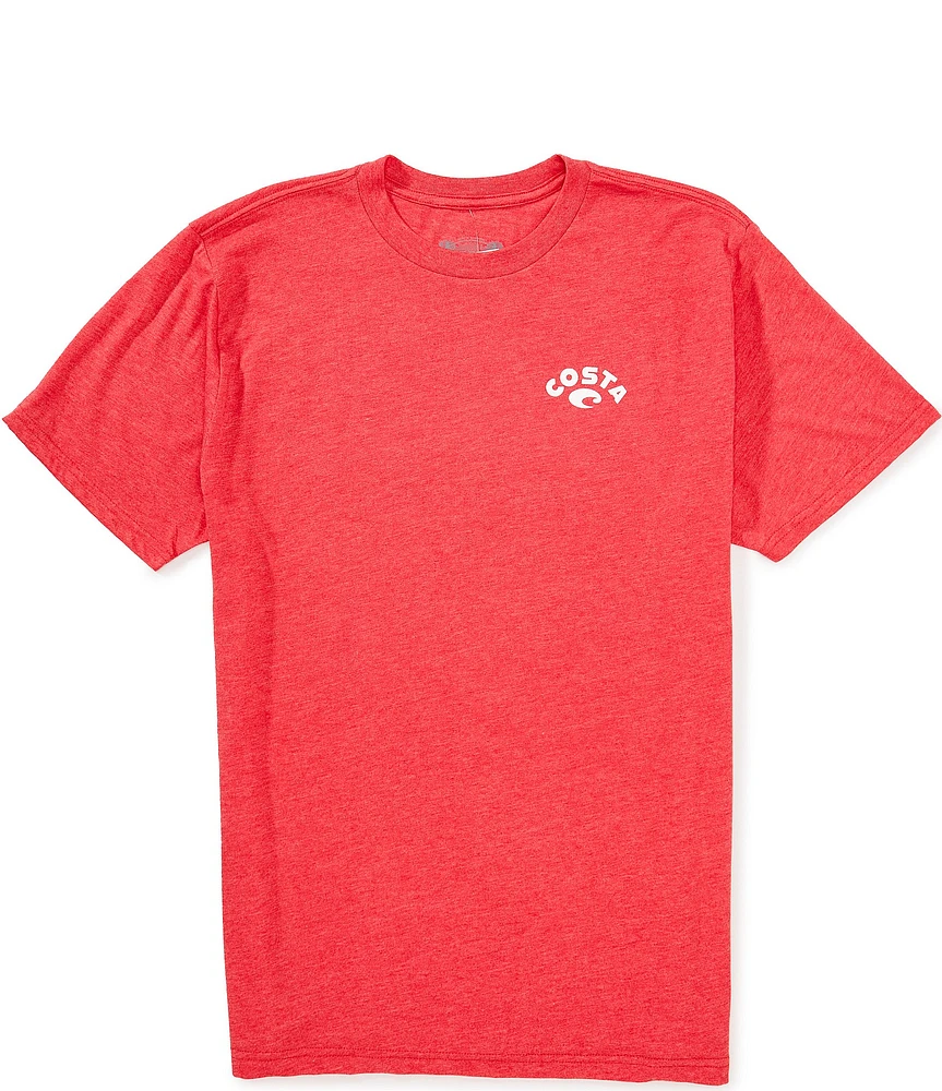 Costa Short Sleeve Crabbin Shades Graphic T-Shirt