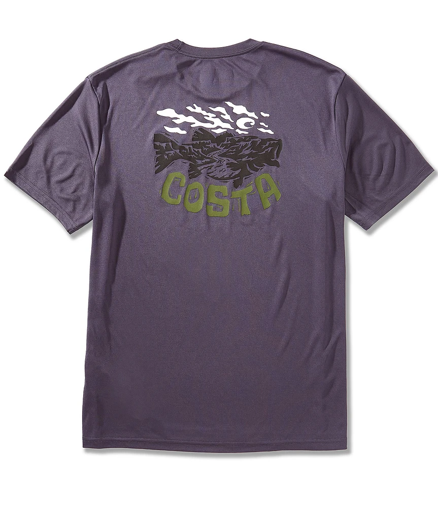 Costa Tech Costa Bass Short Sleeve Graphic T-Shirt