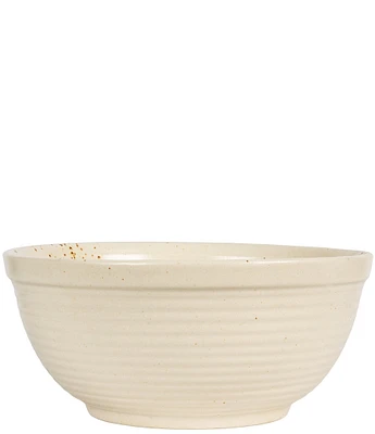 Creative Co Op Farmhouse Speckled Glaze Stoneware Bowl