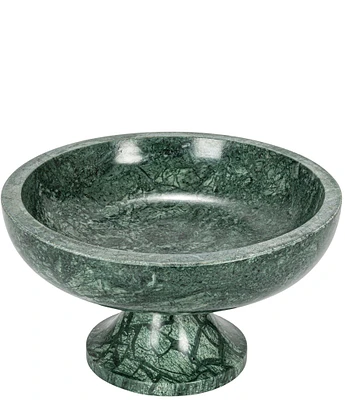 Creative Co Op Marble Footed Pedestal Bowl
