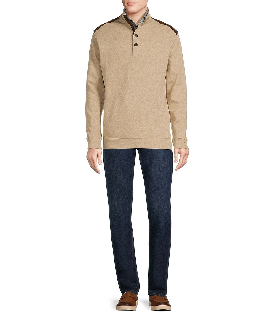 Cremieux Blue Label French Rib Mockneck Pullover