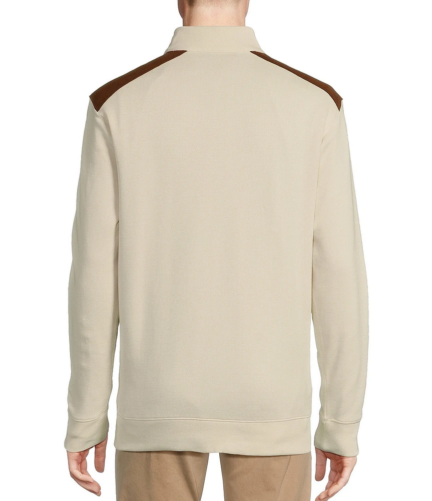 Cremieux Blue Label French Rib Mockneck Pullover