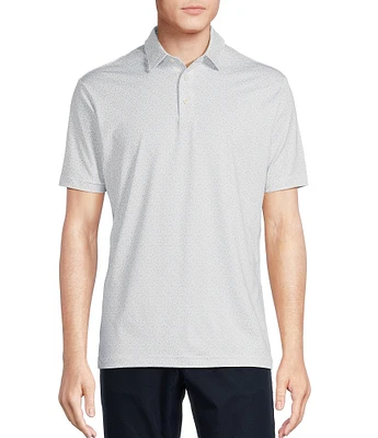 Cremieux Blue Label Performance Stretch Golf Short Sleeve Polo Shirt