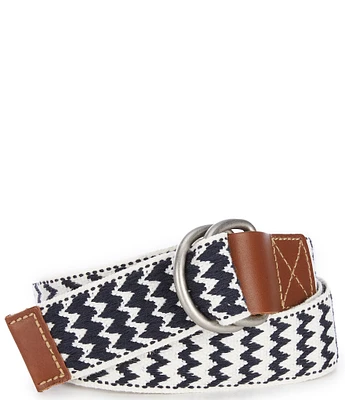 Cremieux Blue Label Safari Collection Web Patterned Belt