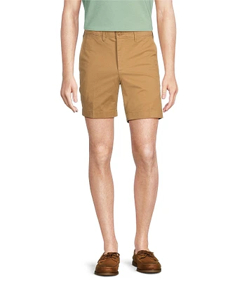 Cremieux Blue Label Soho Tailored Fit Flat Front Comfort Stretch 7#double; Inseam Shorts